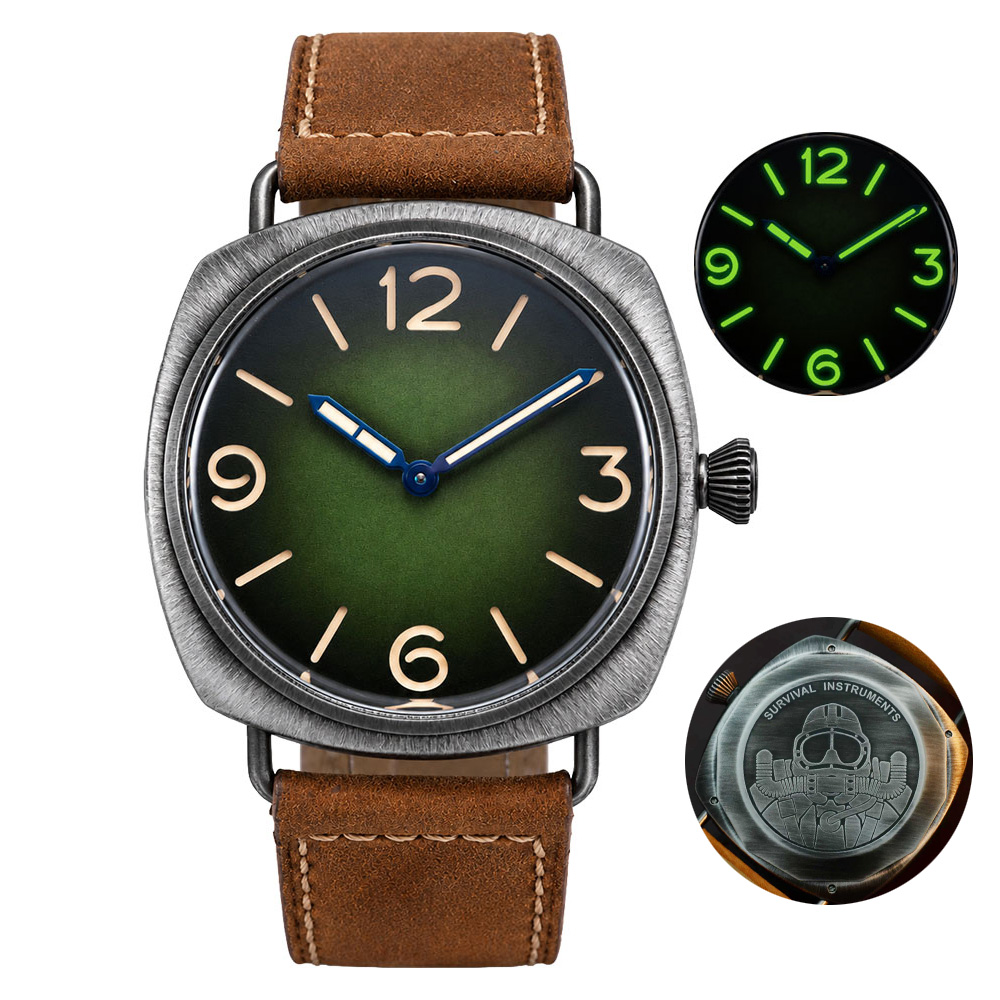 Tropic Strap Vintage - HRUODLAND Vintage Military Watch for Men