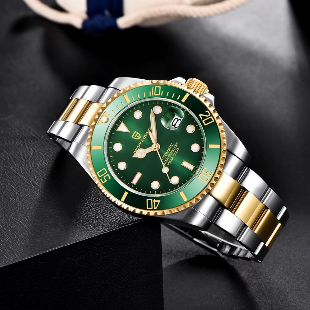 PAGANI Design PD-1639 Men Auto - огляд і ціна Rolex Watch Submariner