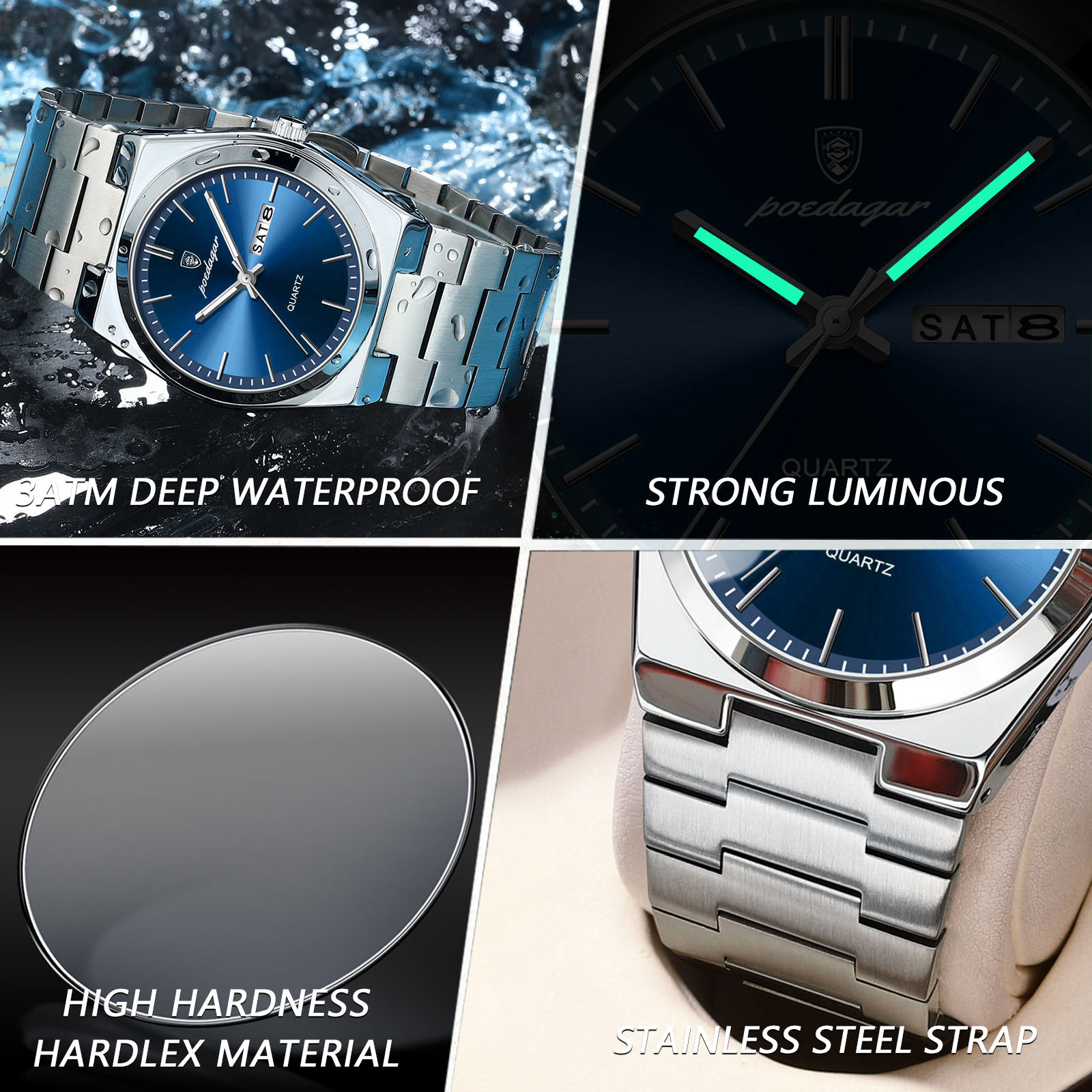 POEDAGAR Luxury Watches For Me - огляд і ціна Patek Philippe Watch Nautilus