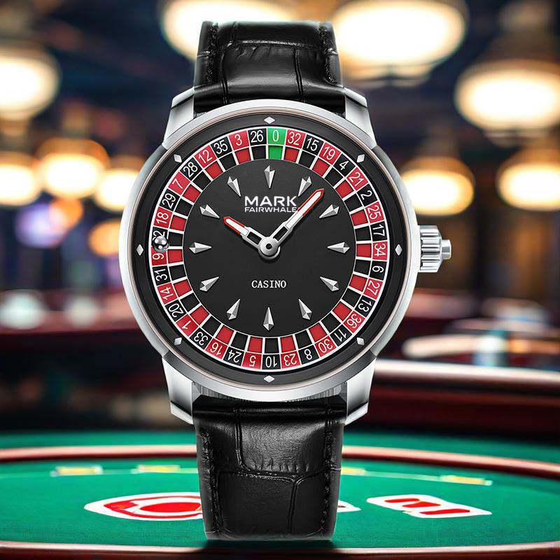Mark Fairwhale 5031Top Brand L - огляд і ціна Leather Watch Band Men