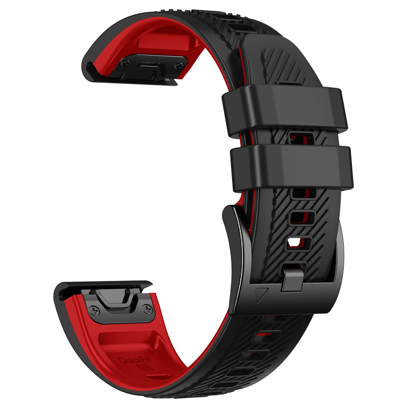 26/22mm Watch Strap For Garmin - огляд і ціна Silicone Watch Band 22Mm