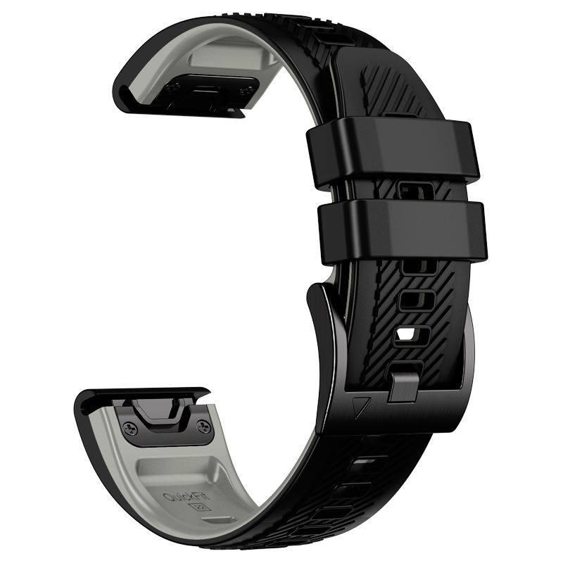 26/22mm Watch Strap For Garmin - огляд і ціна Silicone Watch Band 22Mm