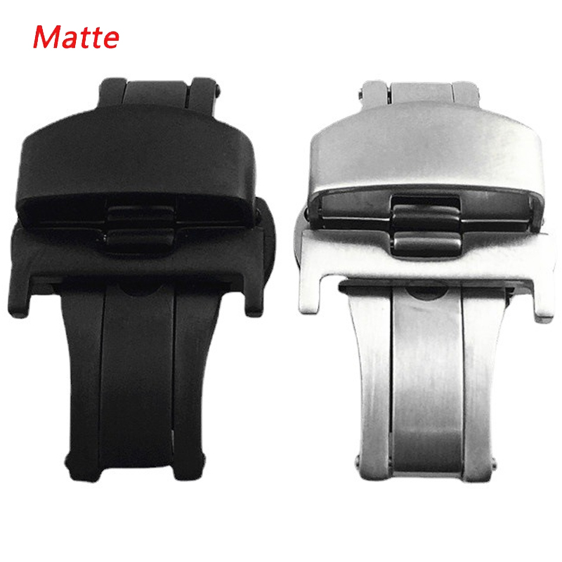 Matte Stainless Steel Butterfl - огляд і ціна Butterfly Clasp Deployant