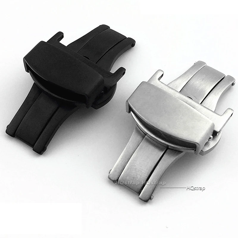 Matte Stainless Steel Butterfl - огляд і ціна Butterfly Clasp Deployant