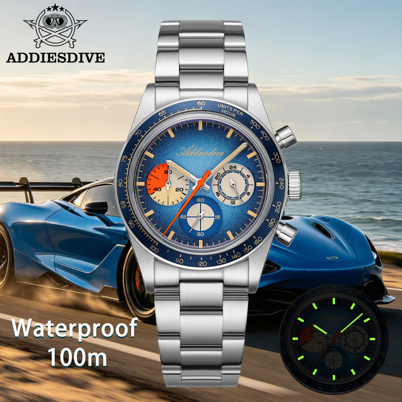 ADDIESDIVE Top Brand AD2551 Ch - огляд і ціна Rolex Watch Submariner